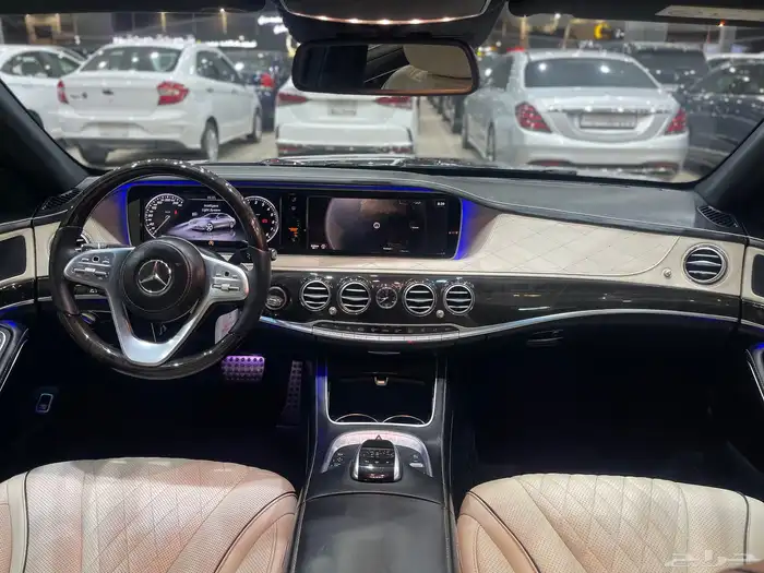 مرسيدس موديل 2015 S400 فل ترهيم 2020 ترهيم وكاله 10