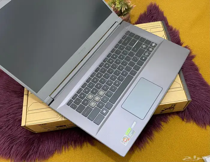 لابتوبMsi للالعاب والتصميم جديد غير مستخدم المواصفات بالوصف 17