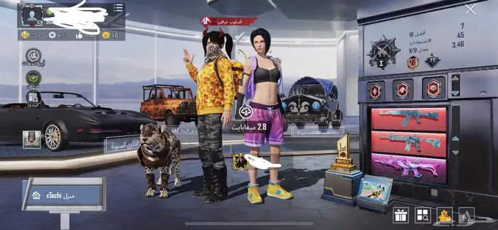 حساب ببجي فخم ونوادر 1