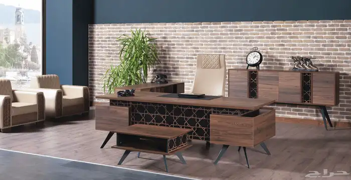 مودرن مكتب طقم فخم متكاملة اثاث مكتبي كبيرالحجم اجتماع كرسي 31