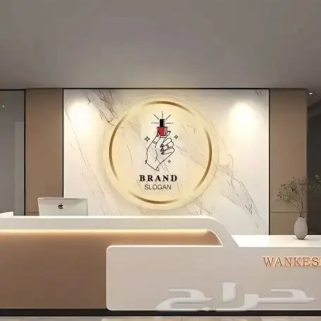 تركيب لوحات حروف بارزة احرف مضيئة طباعة ستيكر خطاط مطبعة 1