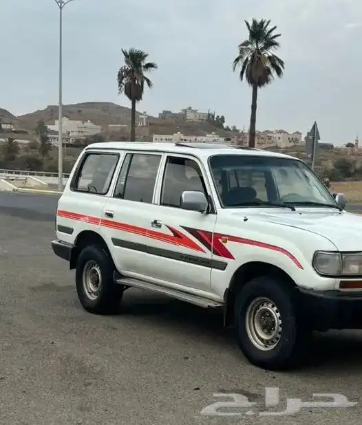 خط شطرطون لاندكروزر GX موديل 1995   1996 0