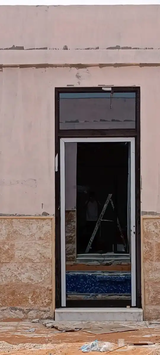 تفصيل واجهات استركشر ابواب المنيوم شبابيك المنيوم وصيانة 9