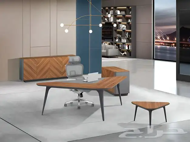 مودرن مكتب طقم فخم متكاملة اثاث مكتبي كبيرالحجم اجتماع كرسي 22