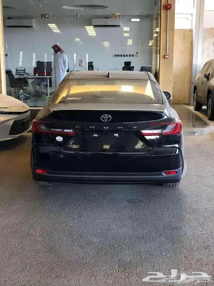 كامري لومير هايبرد سعودي 2025 اسود لدي الحسن 2