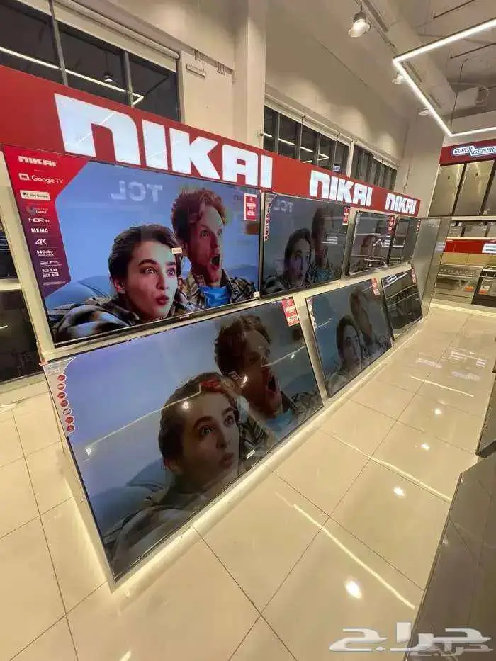 شاشة نيكاي (50-55-58-65-70-85) NIKAI - متوفر كاش و اقساط 0
