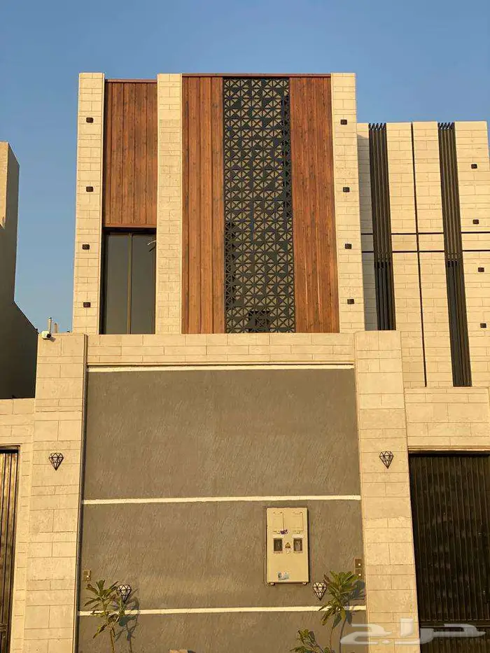 واجهات كلادينج شبية الخشب 1