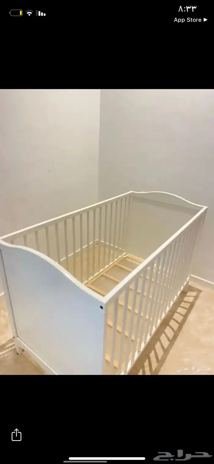 سرير جديييد مع ملحقاته كامله 1