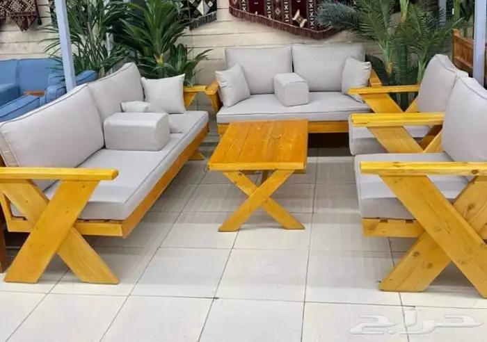 جلسة مودرن استراحات حوش حدائق جلسات خارجية 15