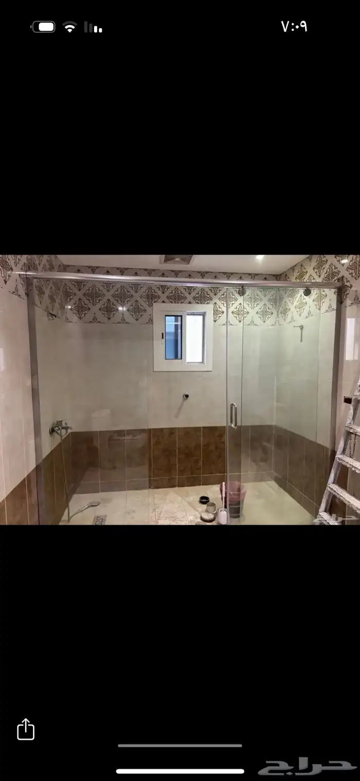 باب زجازج للشاور نظيف جدا 0