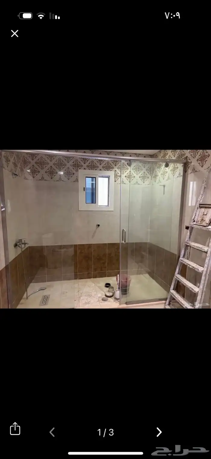 باب زجازج للشاور نظيف جدا 1