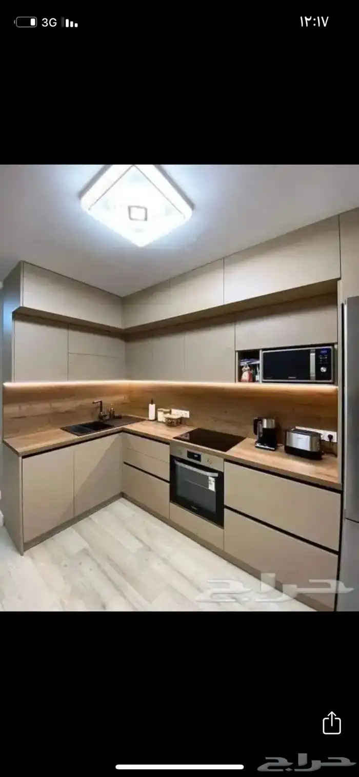 مطابخ تفصيل جاهز على حسب الطلب 3