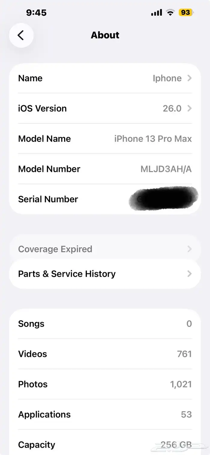 iPhone 13 Pro Max 256GB 2