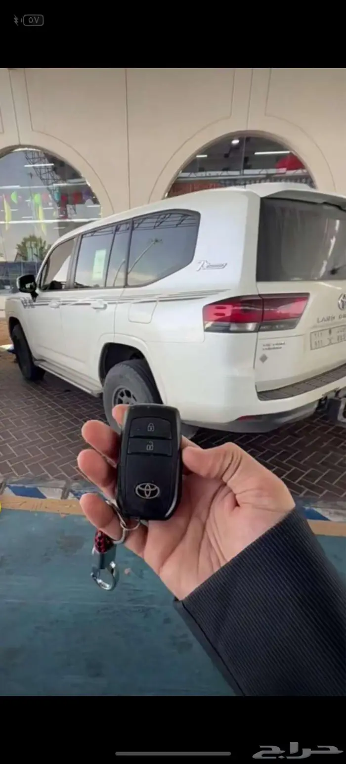 مفتاح ريموت تيوتا لندكروزر 0