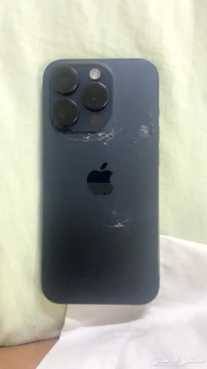 جوال ايفون 15برو بطاريه 91 0