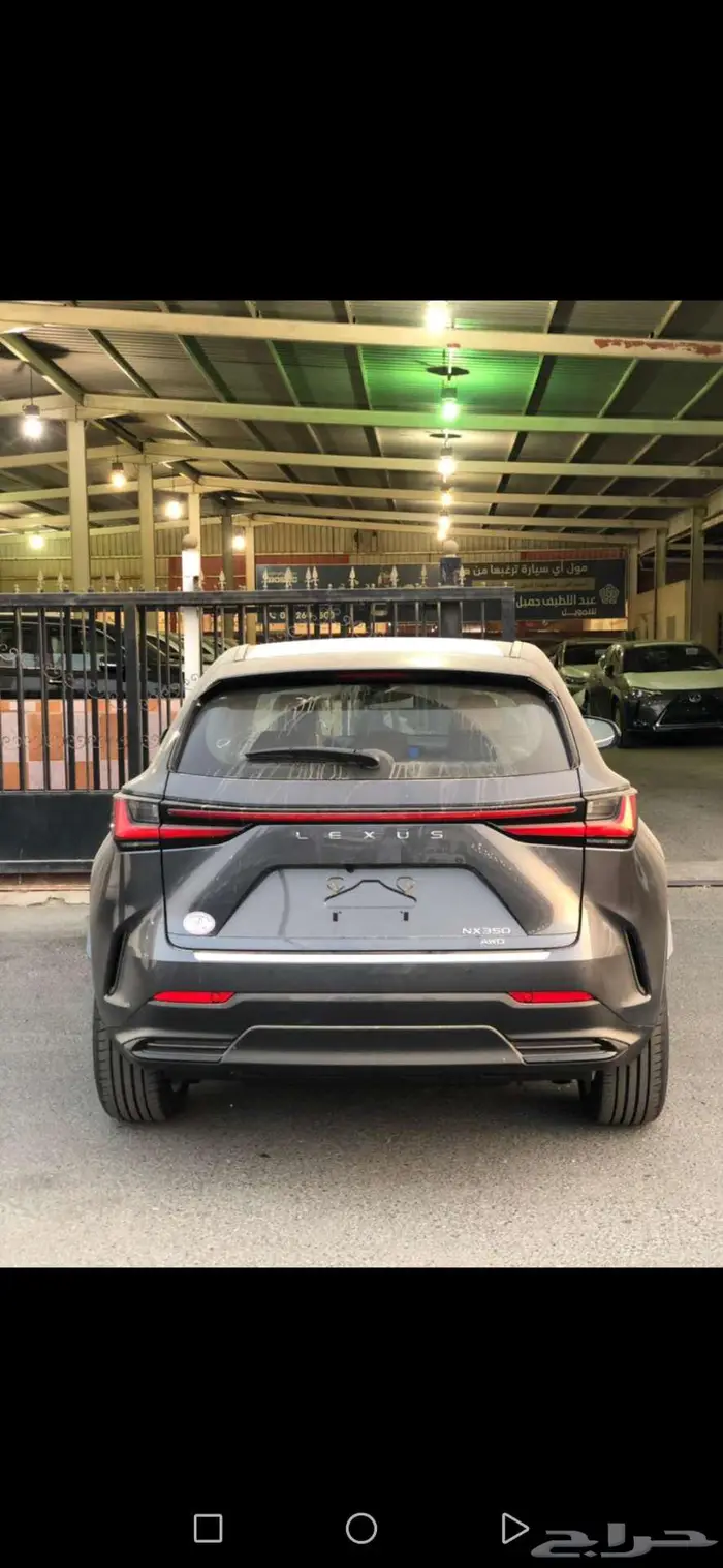 لكزس NX 350 AH 2025 هايبرد سعودي رمادي داخل جملي 8