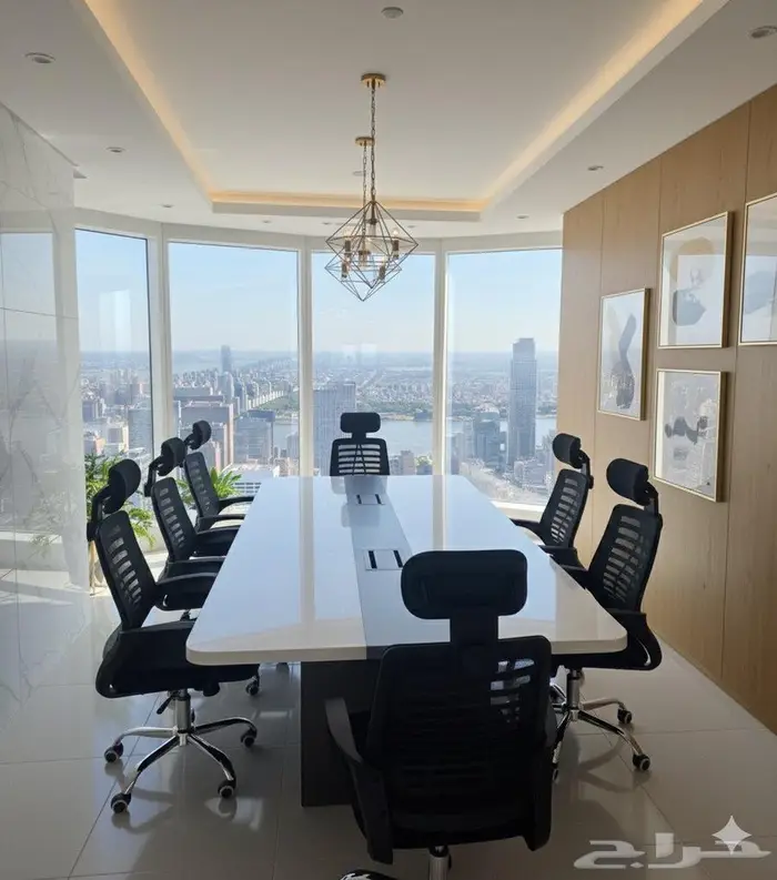 فخم طاولة اجتماع مع كراسي في توصيل نفسو يوم طلب 2