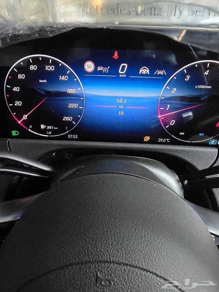 مرسيدس E200 AMG kit اصفار 2026 6