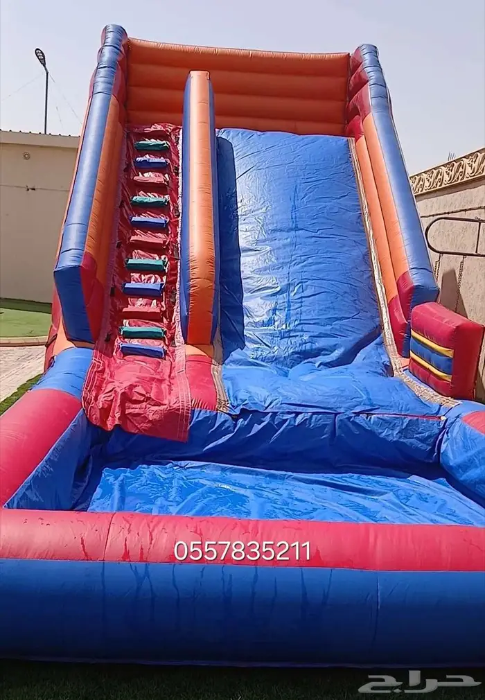 نطيطات ايجار زحليقه مائيه ملعب صابوني متاهات 8