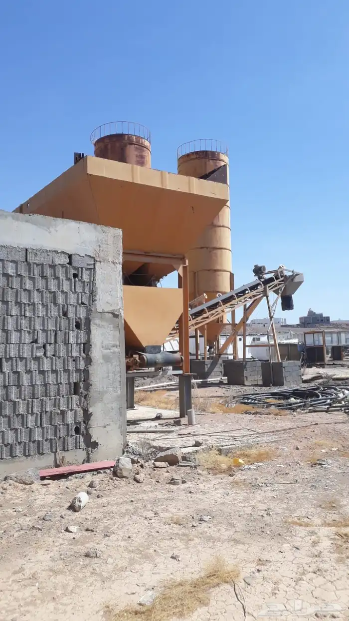 مصنع خرسانه وبلك للايجار 0