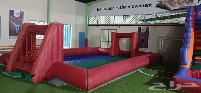 نطيطات ايجار زحليقه مائيه ملعب صابوني متاهات 5