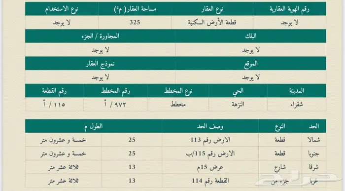 ارض للبيع في شقراء 0