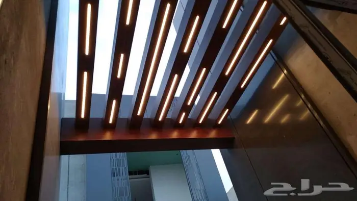 واجهات كلادينج شبية الخشب 12
