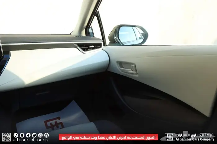 تويوتا كورلا XLI جنوط محرك 1.5 2025 اقساط بنوك وشركات 7