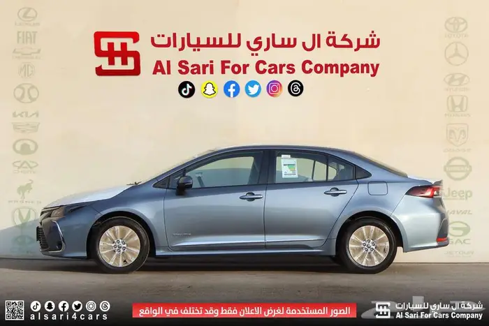 تويوتا كورلا XLI جنوط محرك 1.5 2025 اقساط بنوك وشركات 10