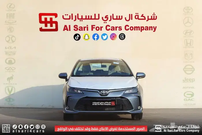 تويوتا كورلا XLI جنوط محرك 1.5 2025 اقساط بنوك وشركات 3