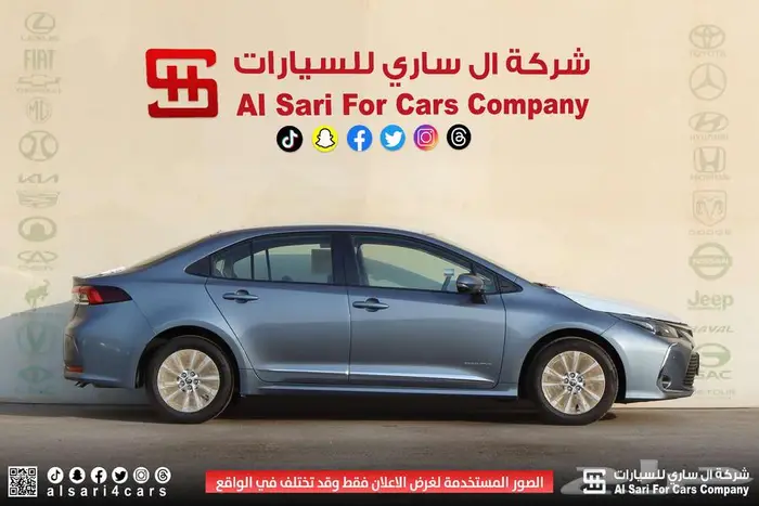 تويوتا كورلا XLI جنوط محرك 1.5 2025 اقساط بنوك وشركات 11