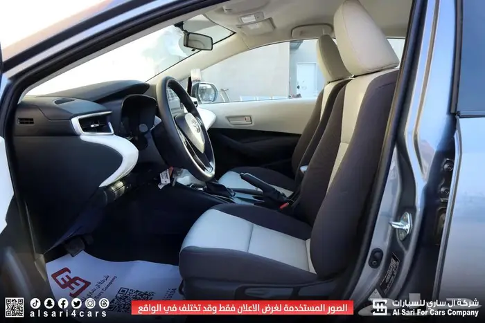 تويوتا كورلا XLI جنوط محرك 1.5 2025 اقساط بنوك وشركات 24
