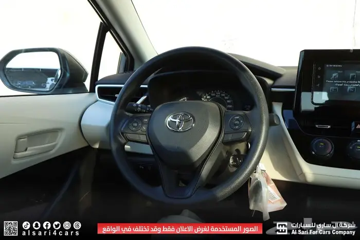 تويوتا كورلا XLI جنوط محرك 1.5 2025 اقساط بنوك وشركات 5