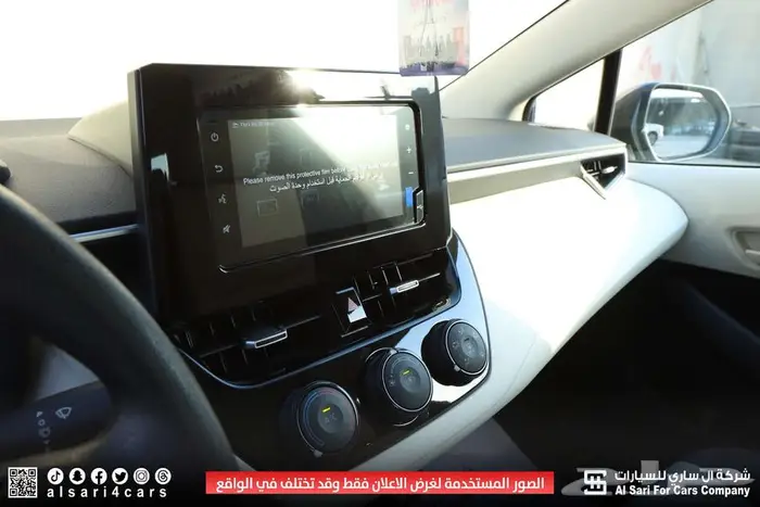 تويوتا كورلا XLI جنوط محرك 1.5 2025 اقساط بنوك وشركات 2