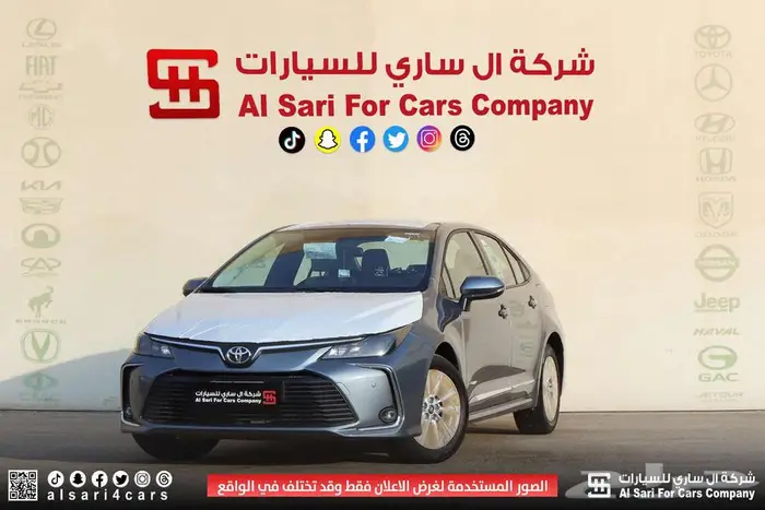 تويوتا كورلا XLI جنوط محرك 1.5 2025 اقساط بنوك وشركات 14
