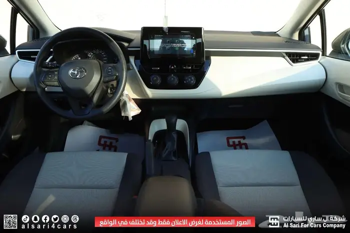 تويوتا كورلا XLI جنوط محرك 1.5 2025 اقساط بنوك وشركات 21