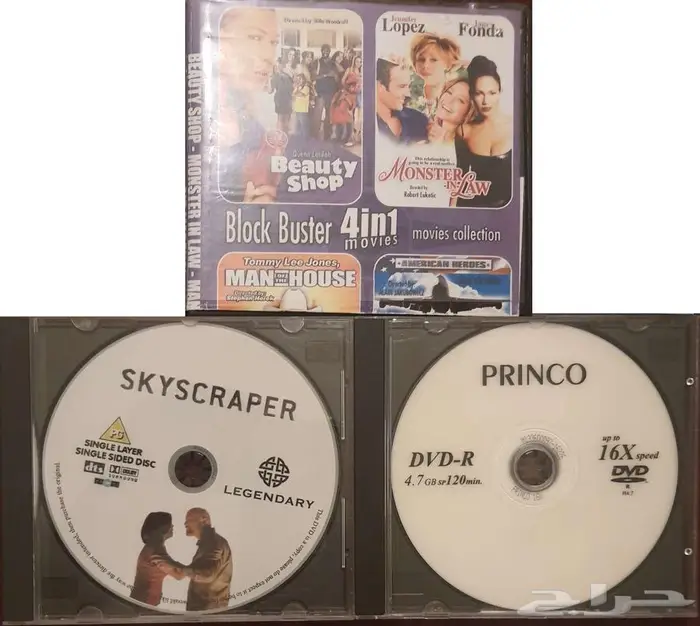 اسطوانات أفلام أطفال أصلية غربية وألعاب وأفلام أكشن DVD 7
