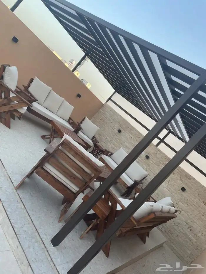 جلسة خارجية مقاوم للشمس والمطر متوفر نظام الاقساط 2