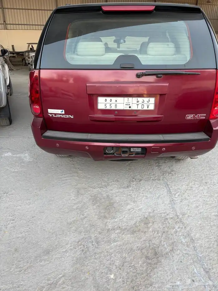 يوكن 2007 عنابي لوحات مميزة 2