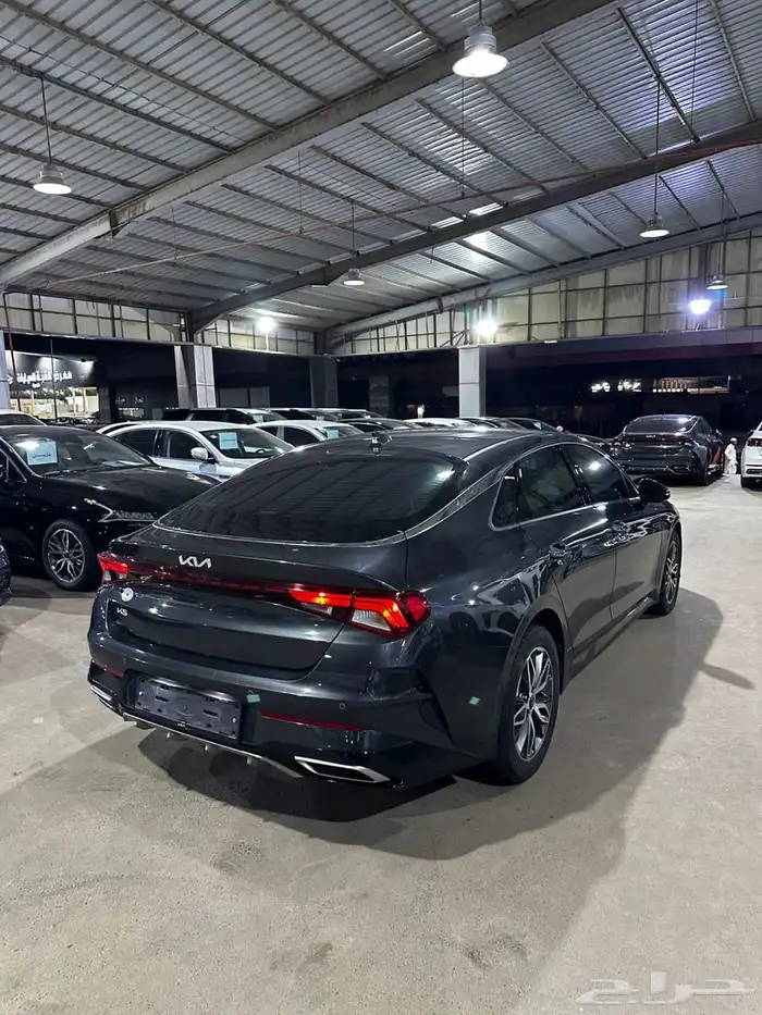 كيا K5 رصاصي 2023 بنزين بطاقة جمركية وارد كوريا 5