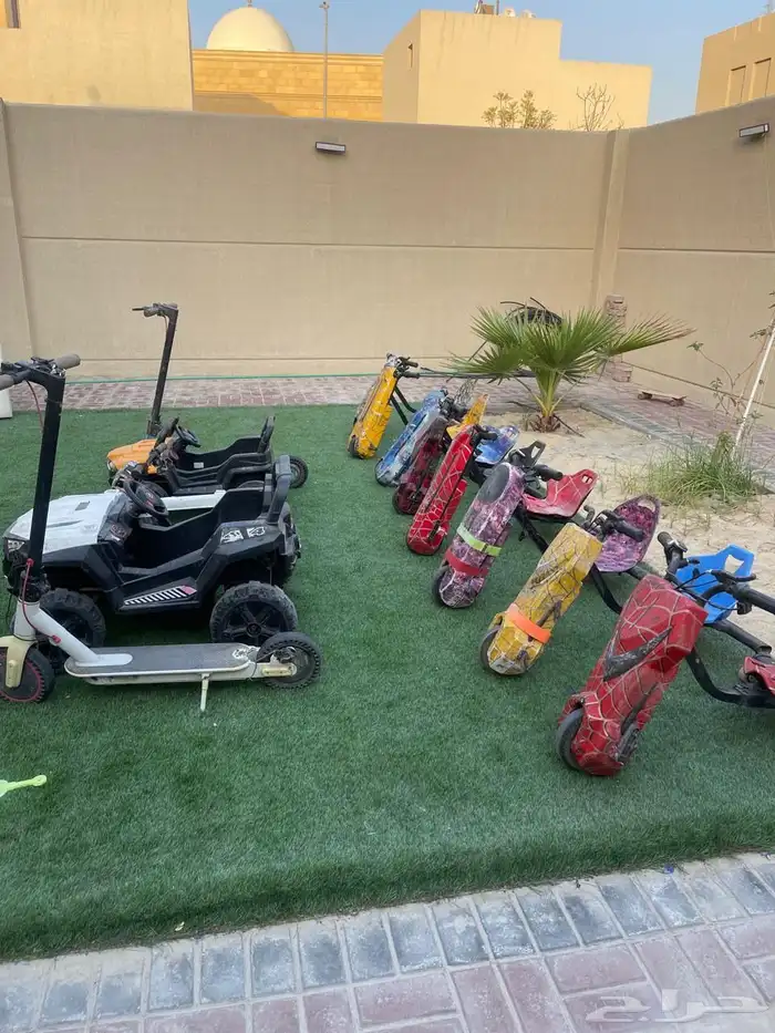 اسكوترات وسيارات مستخدمه نظيفة 0