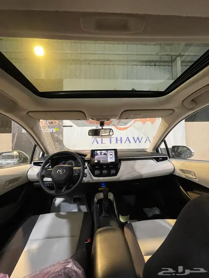 كورولا نص فل فتحة سقف مكينة 2.0 سعودي 2025 كاش-تقسيط 4