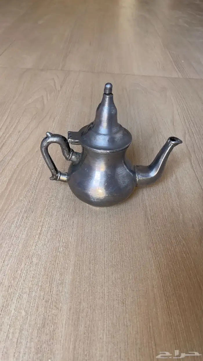 ابريق ثقيل قديم من فضه 4