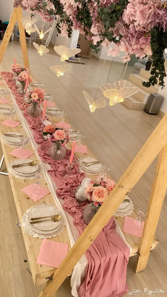 تنسيق طاولات الطعام حسب الكميه 0