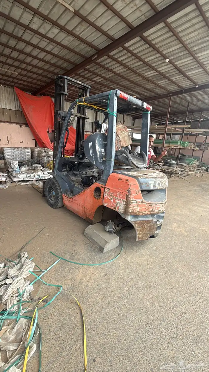 رافعه شوكيه تويوتا اثنين طن ونص 2007 2