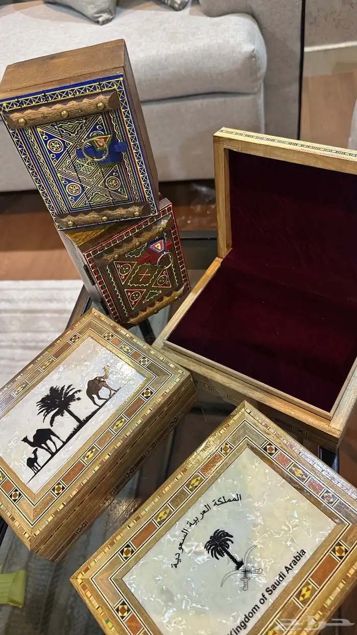صناديق خشبية صناعة سورية عود 2