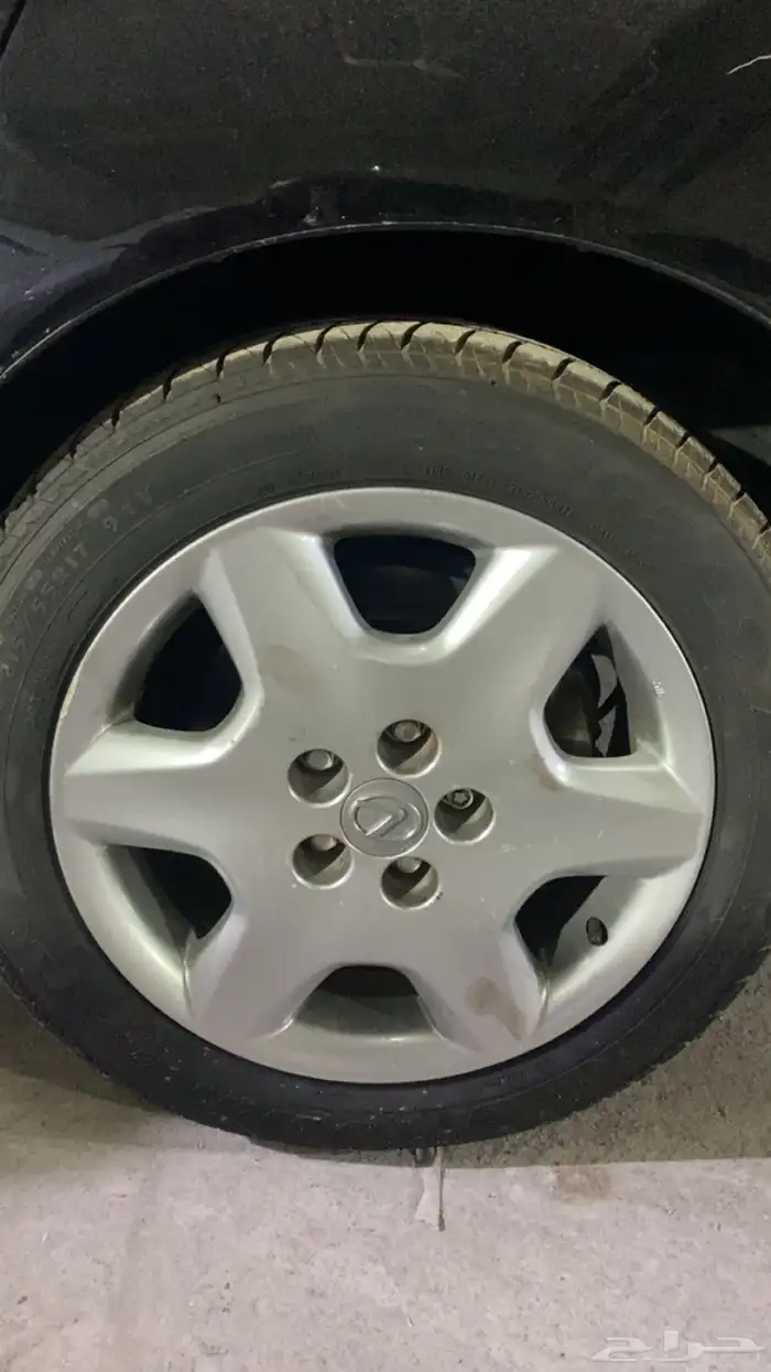 جنوط لكزس اصلي وكاله مع الكفرات 1