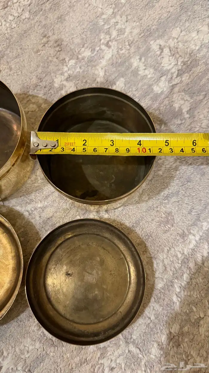 علبتين نحاس قديم 4