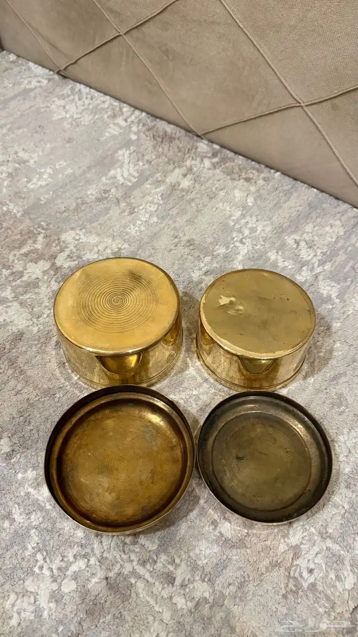 علبتين نحاس قديم 2