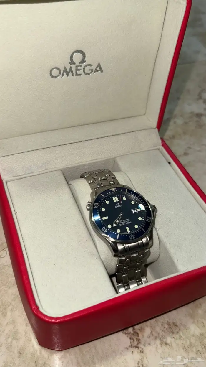 ساعة اوميقا Omega سي ماستر اصلية 4